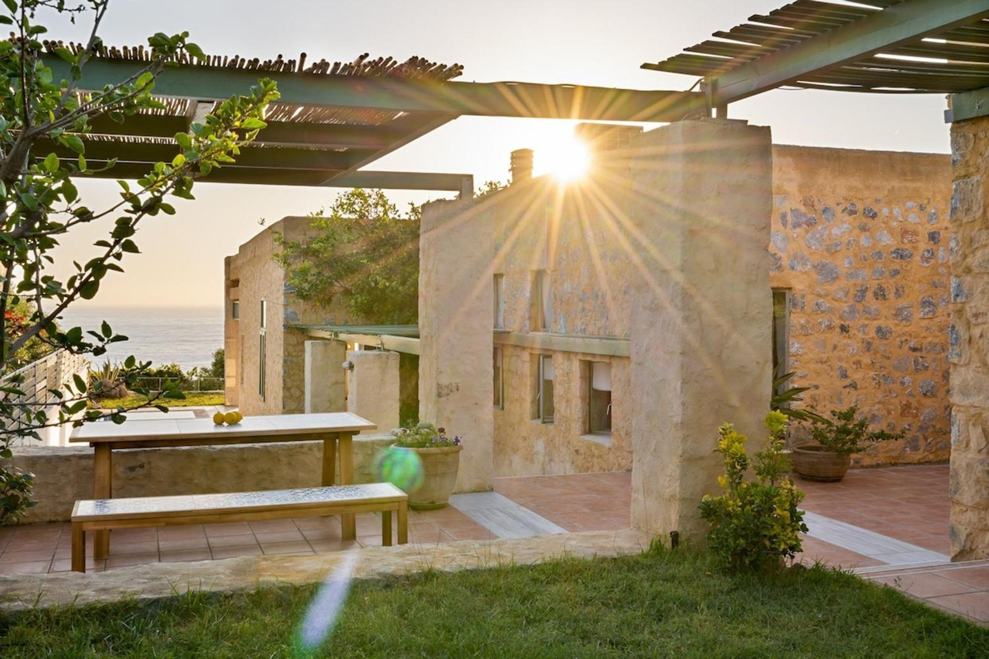 Villa Mediterranea, With Heated Pool Livadia  Exterior photo