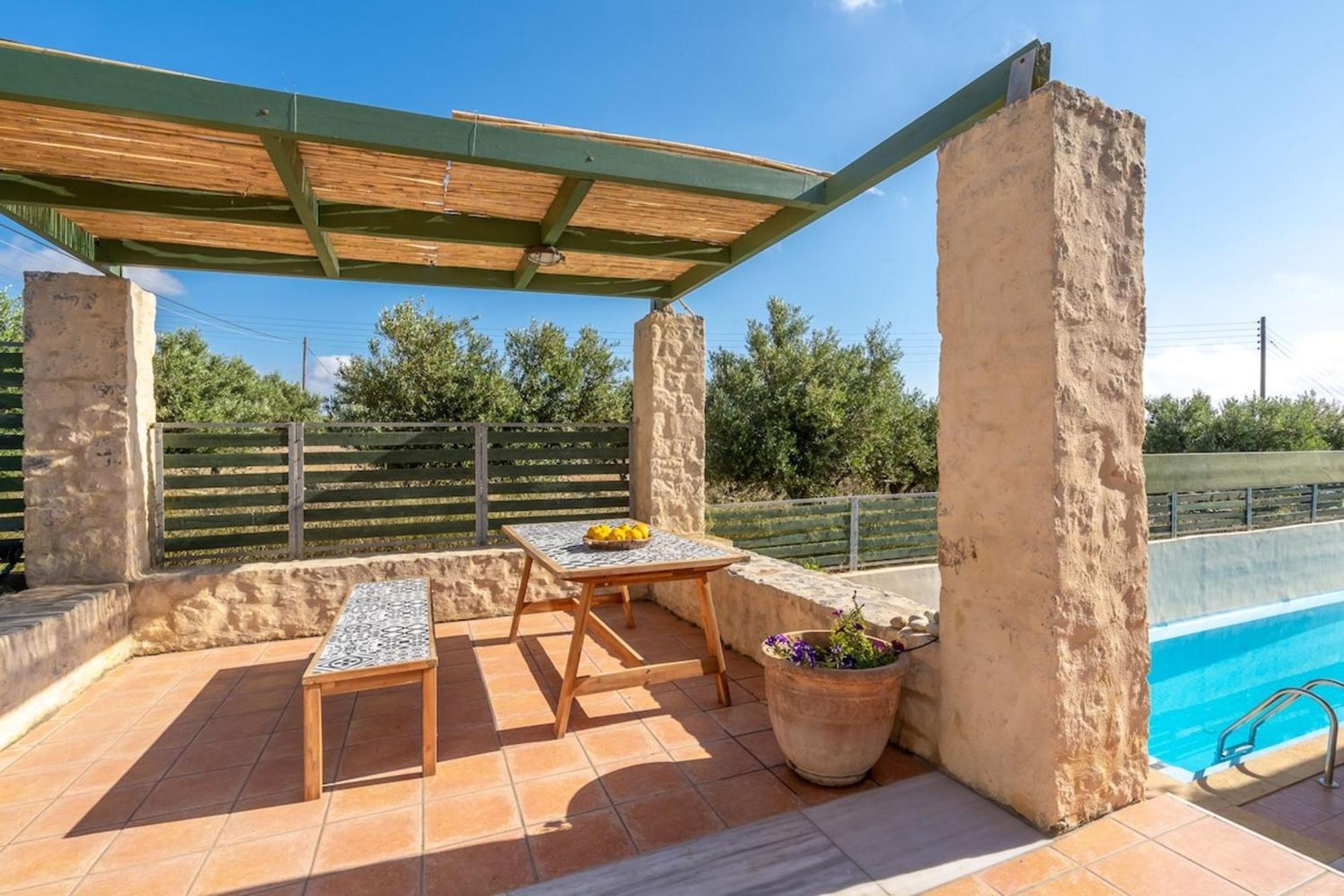 Villa Mediterranea, With Heated Pool Livadia  Exterior photo